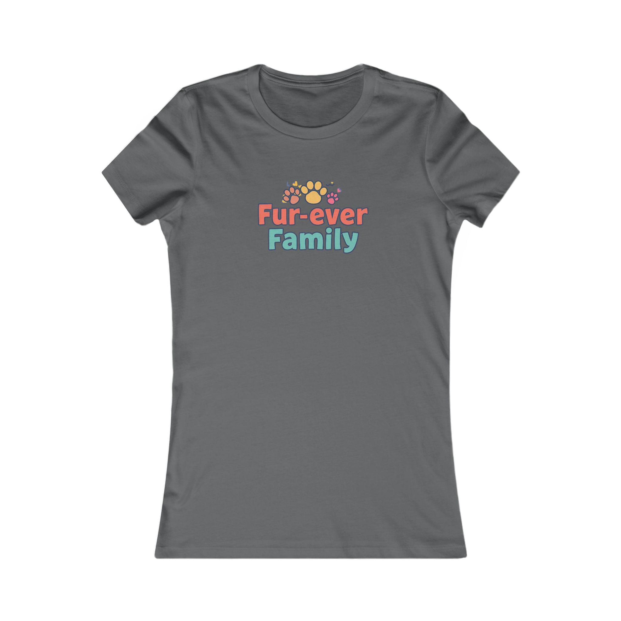 Fur-ever Family Tee, Cute Animal Lover T-Shirt, Gifts for Pet Moms, Casual Wear, Dog Lover Top, Mother’s Day Gift, Fun Family Tee