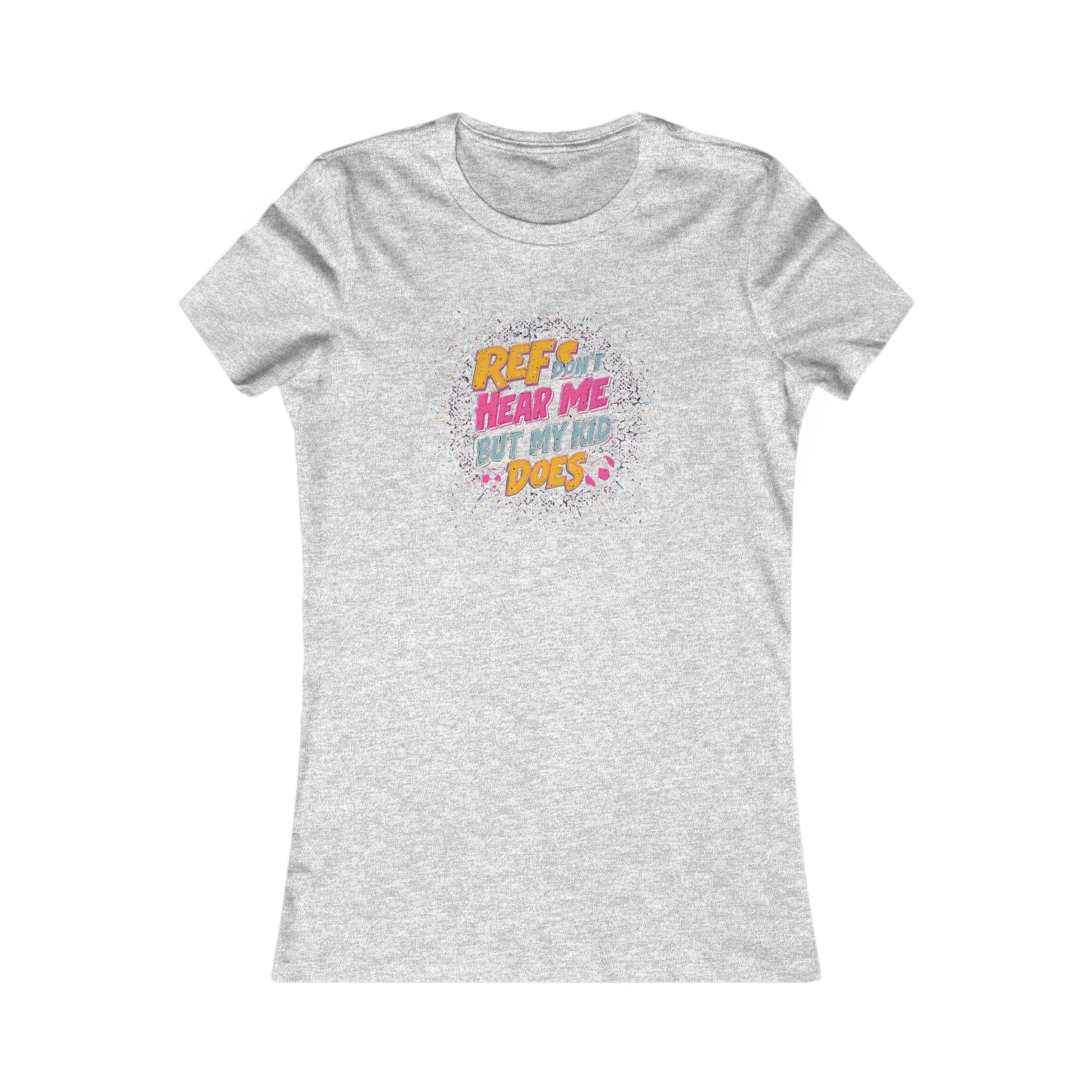 Referee Humor Women's Tee - Perfect Gift for Sports Moms, Casual Wear, Game Day Outfit, Birthday Present, Fun Sports Shirt