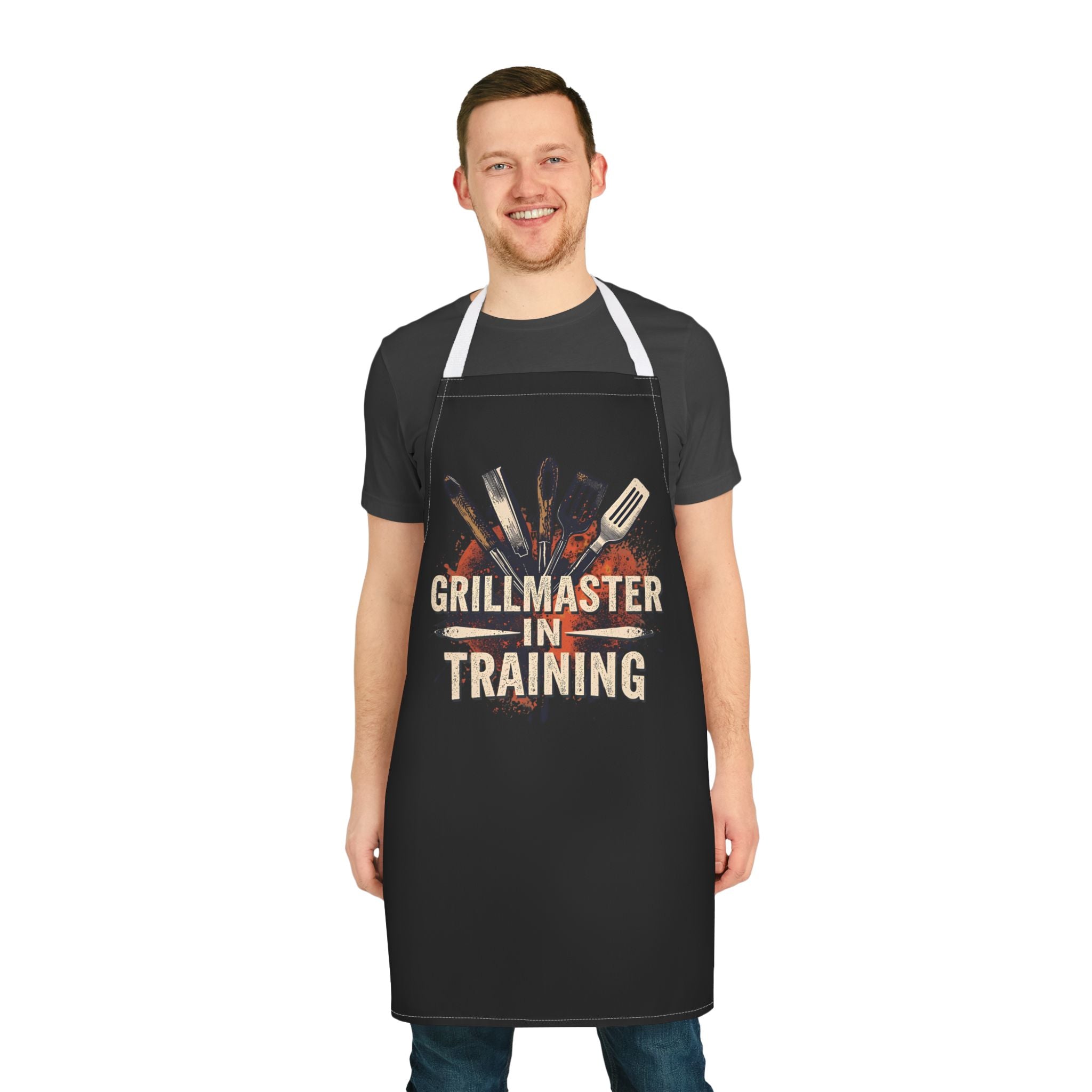Grillmaster Apron - Fusion, BBQ Gift, Chef Gear, Cooking Apron, Funny Cooking, Grill Gift, Kitchenwear for Him