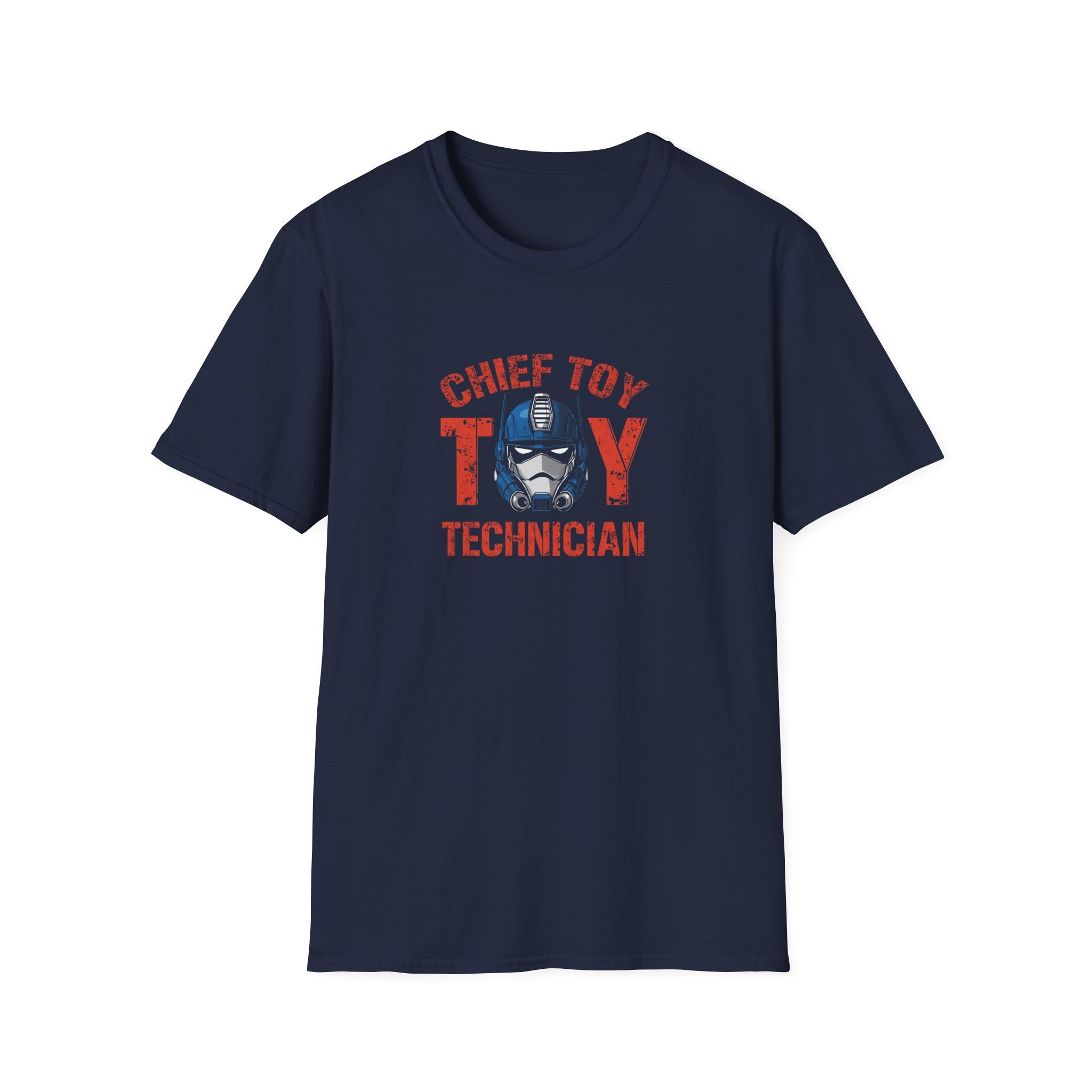 Chief Toy Technician T-Shirt (Robot), Gift for Dads, Fun Family Shirt, Unisex Tee, Playful Dad Shirt