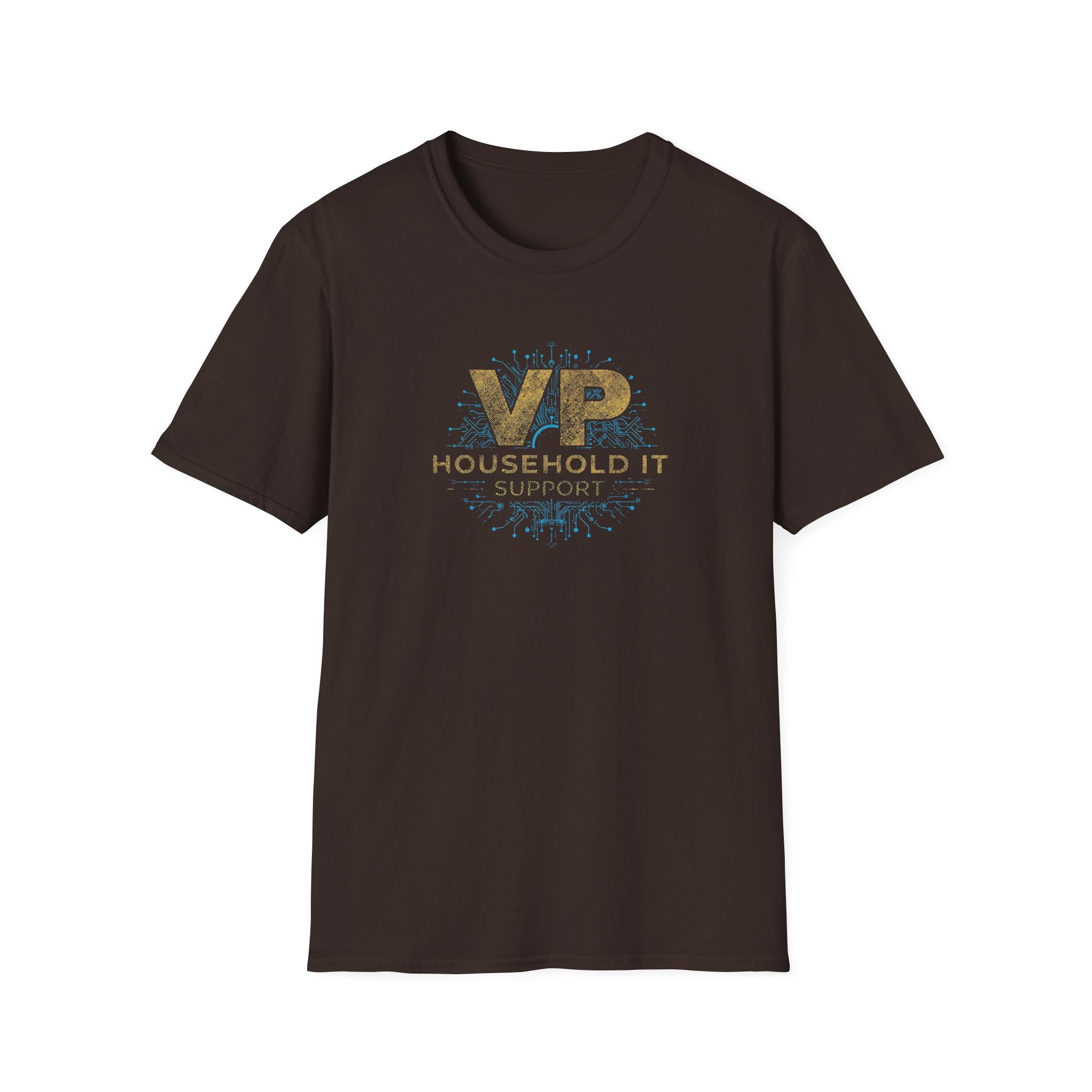 VP, Houshold IT (Broadband) Unisex Softstyle T-Shirt, Casual Tee, Gift for Friends, Everyday Wear, Funny Graphic Shirt, Summer Outing Apparel