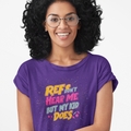 Referee Humor Women's Tee - Perfect Gift for Sports Moms, Casual Wear, Game Day Outfit, Birthday Present, Fun Sports Shirt