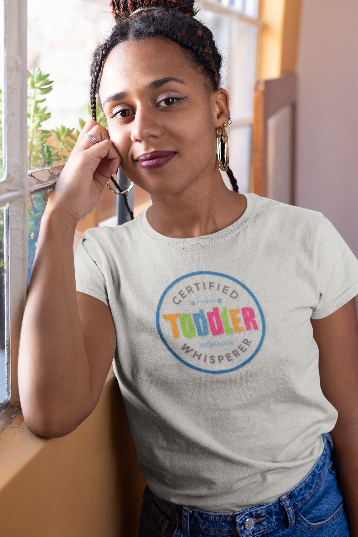 Certified Toddler Whisperer Tee (Approved - Blue), Funny Mom Shirt, Gift for Moms, Parenting Tee, Toddler Life, Casual Everyday Wear