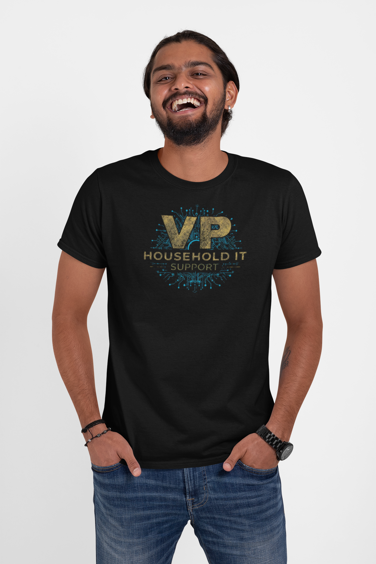 VP, Houshold IT (Broadband) Unisex Softstyle T-Shirt, Casual Tee, Gift for Friends, Everyday Wear, Funny Graphic Shirt, Summer Outing Apparel