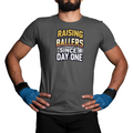 Raising Ballers Since Day One - Classic:  Unisex Softstyle T-Shirt