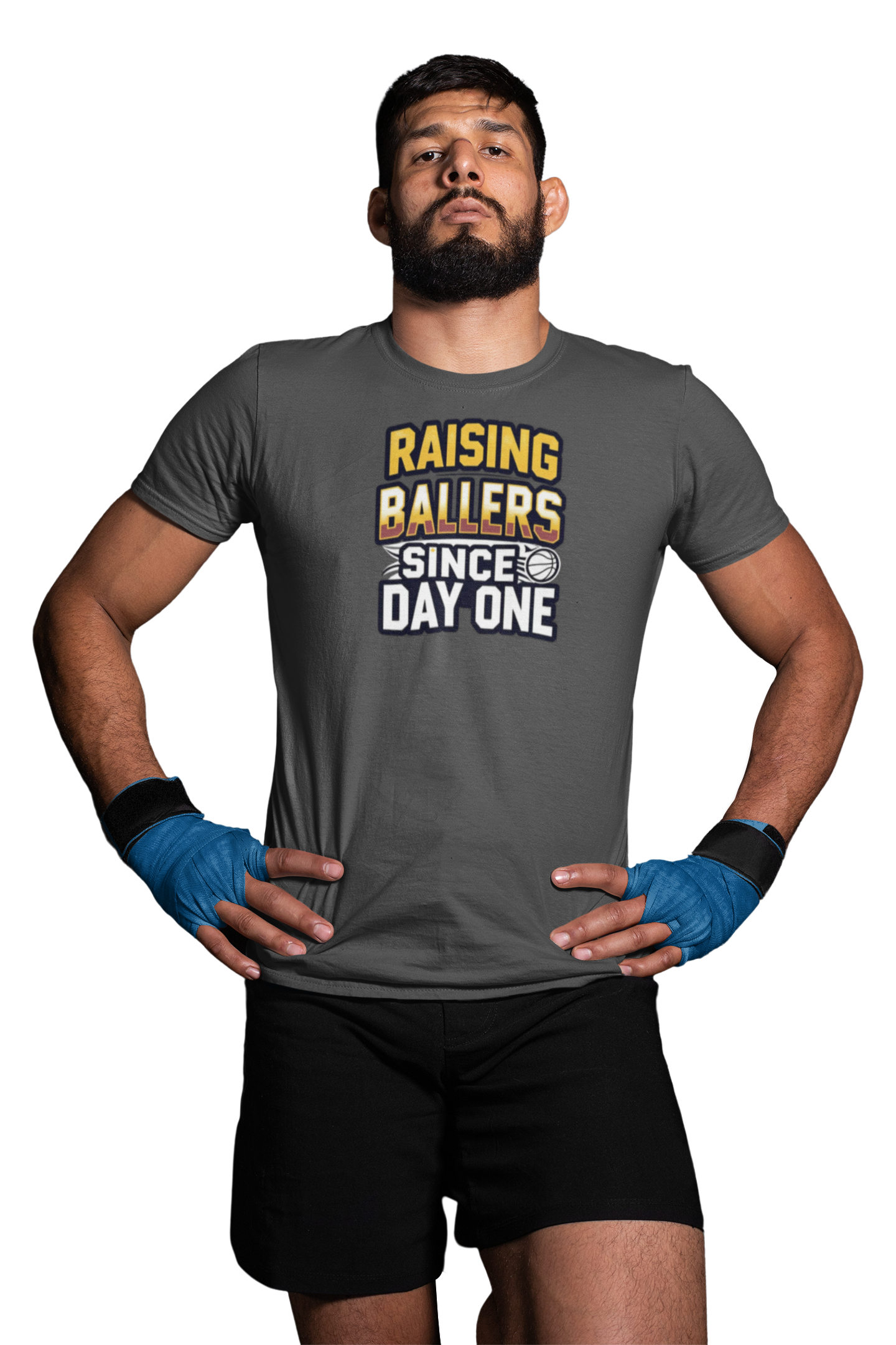 Raising Ballers Since Day One - Classic:  Unisex Softstyle T-Shirt