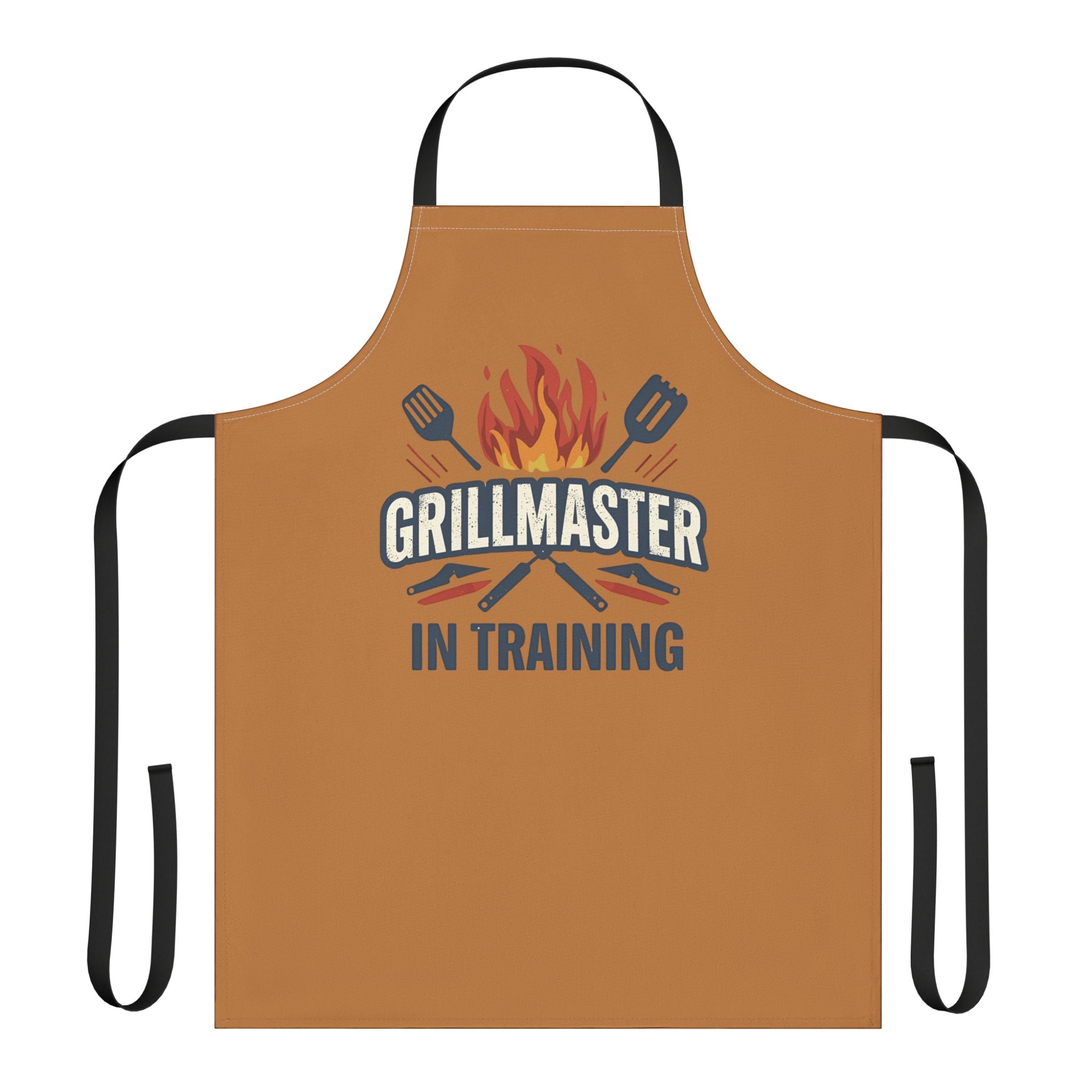 Grillmaster Apron - Fire, BBQ Gift, Chef Gear, Cooking Apron, Funny Cooking, Grill Gift, Kitchenwear for Him