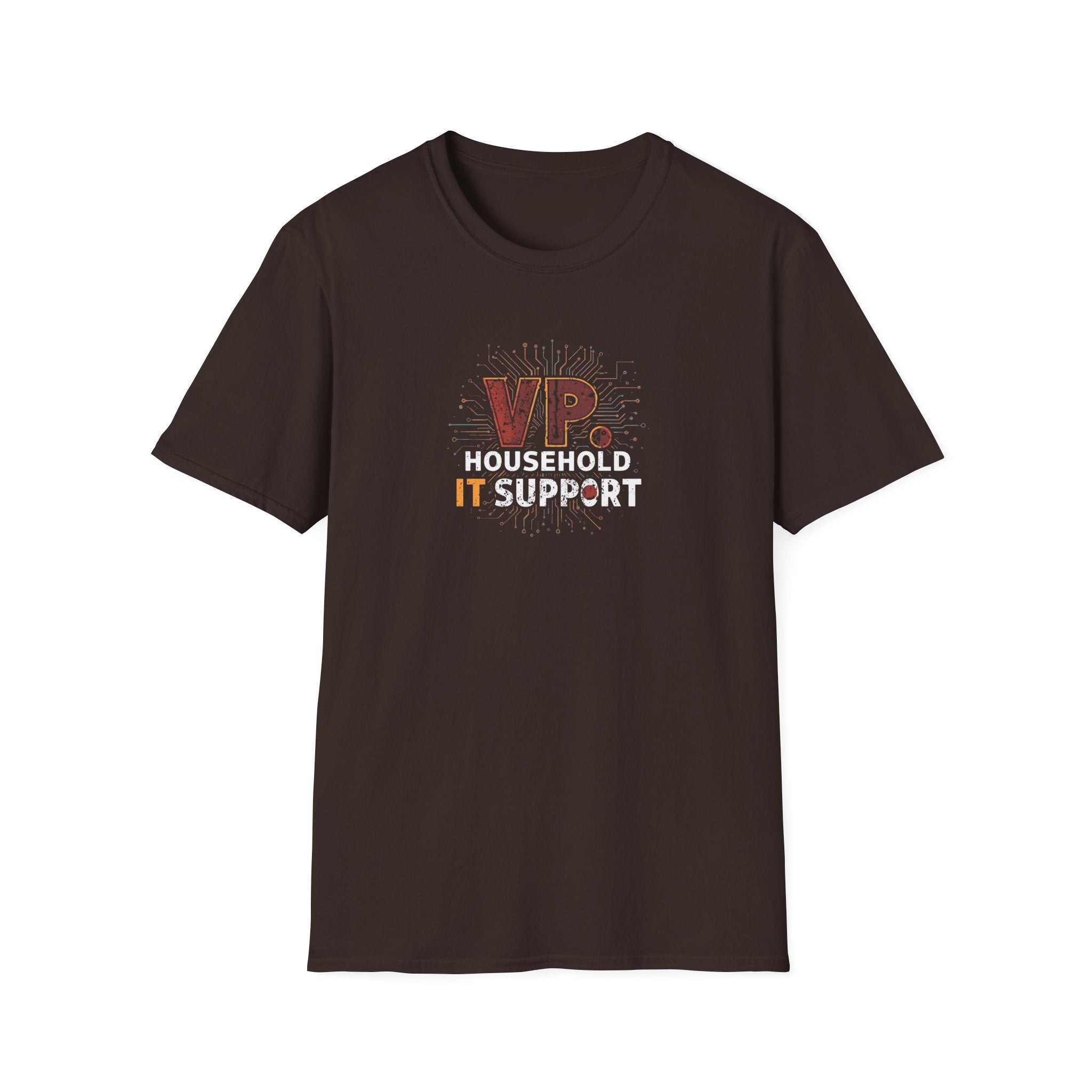 VP, Houshold IT (Network) Unisex Softstyle T-Shirt, Casual Tee, Gift for Friends, Everyday Wear, Funny Graphic Shirt, Summer Outing Apparel