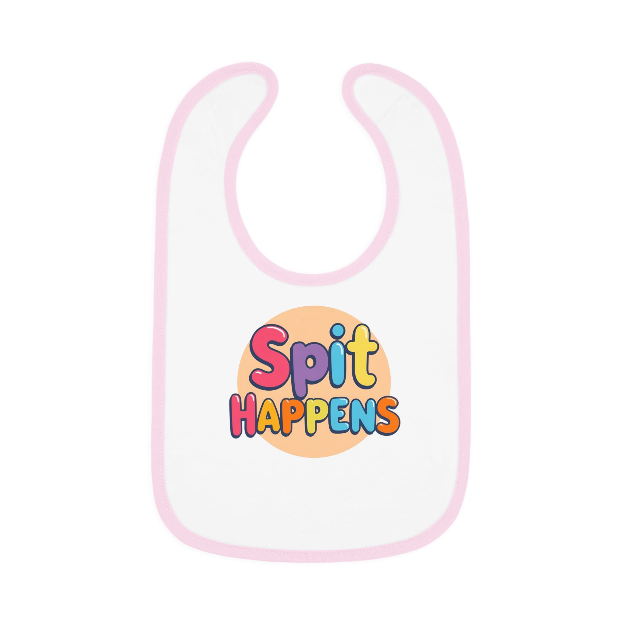 Spit Happens Baby Bib, Funny Baby Gift, Cute Infant Bib, Baby Shower Present, Customizable Baby Wear