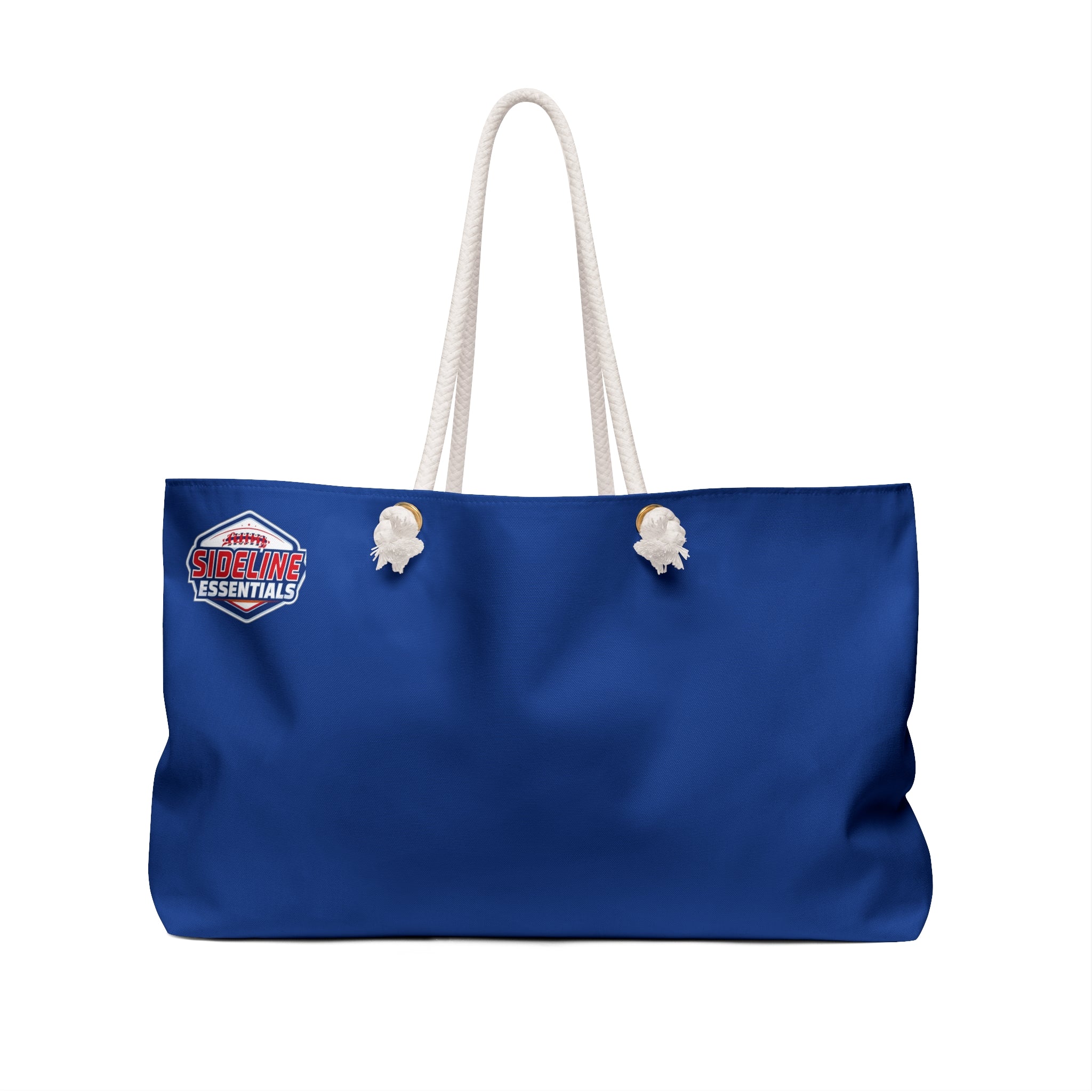 Stylish Weekender Bag for Sports Fans - Red/Blue | Perfect for Travel & Gym | Tote Bag, Travel Bag, Beach Bag, Dance Bag, Sideline Essentials