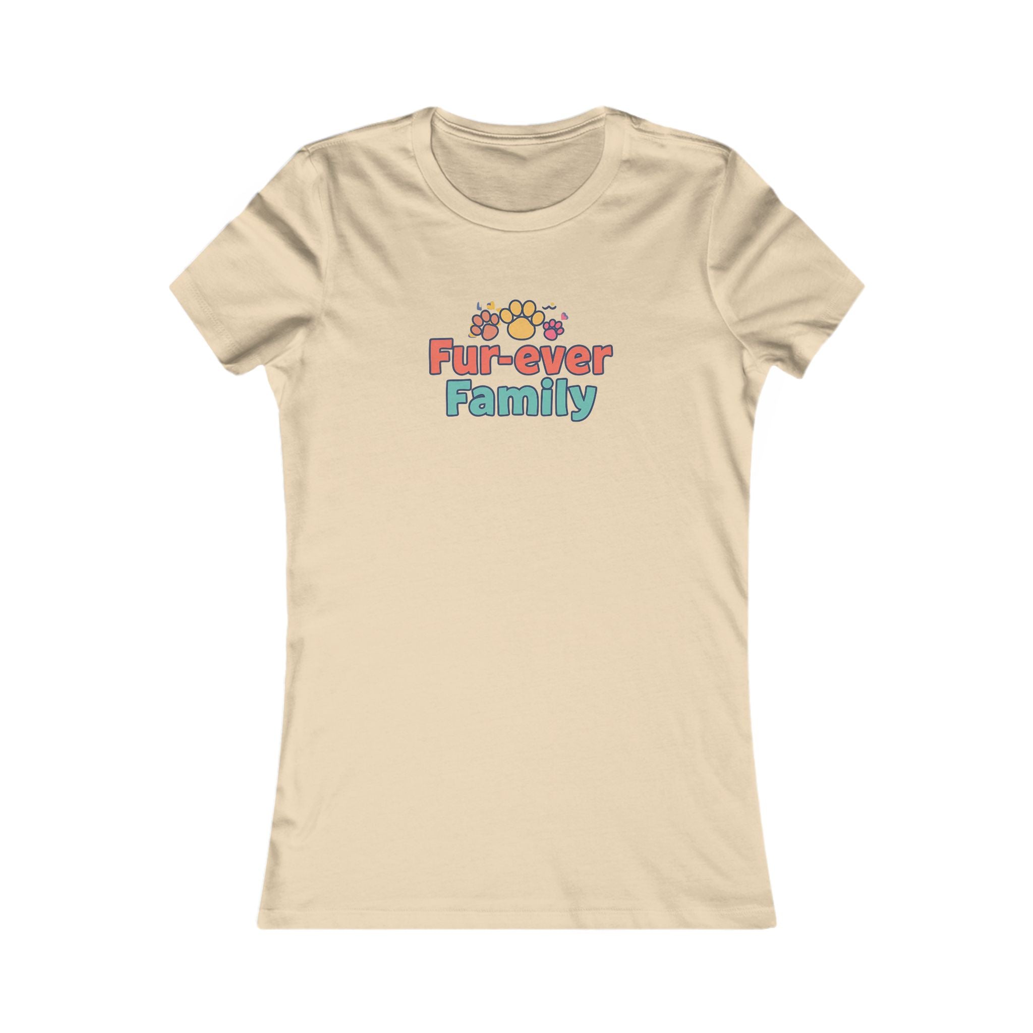 Fur-ever Family Tee, Cute Animal Lover T-Shirt, Gifts for Pet Moms, Casual Wear, Dog Lover Top, Mother’s Day Gift, Fun Family Tee
