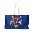 Stylish Weekender Bag for Sports Fans - Blue/Red/Gold | Perfect for Travel & Gym | Tote Bag, Travel Bag, Beach Bag, Dance Bag, Sideline Essentials