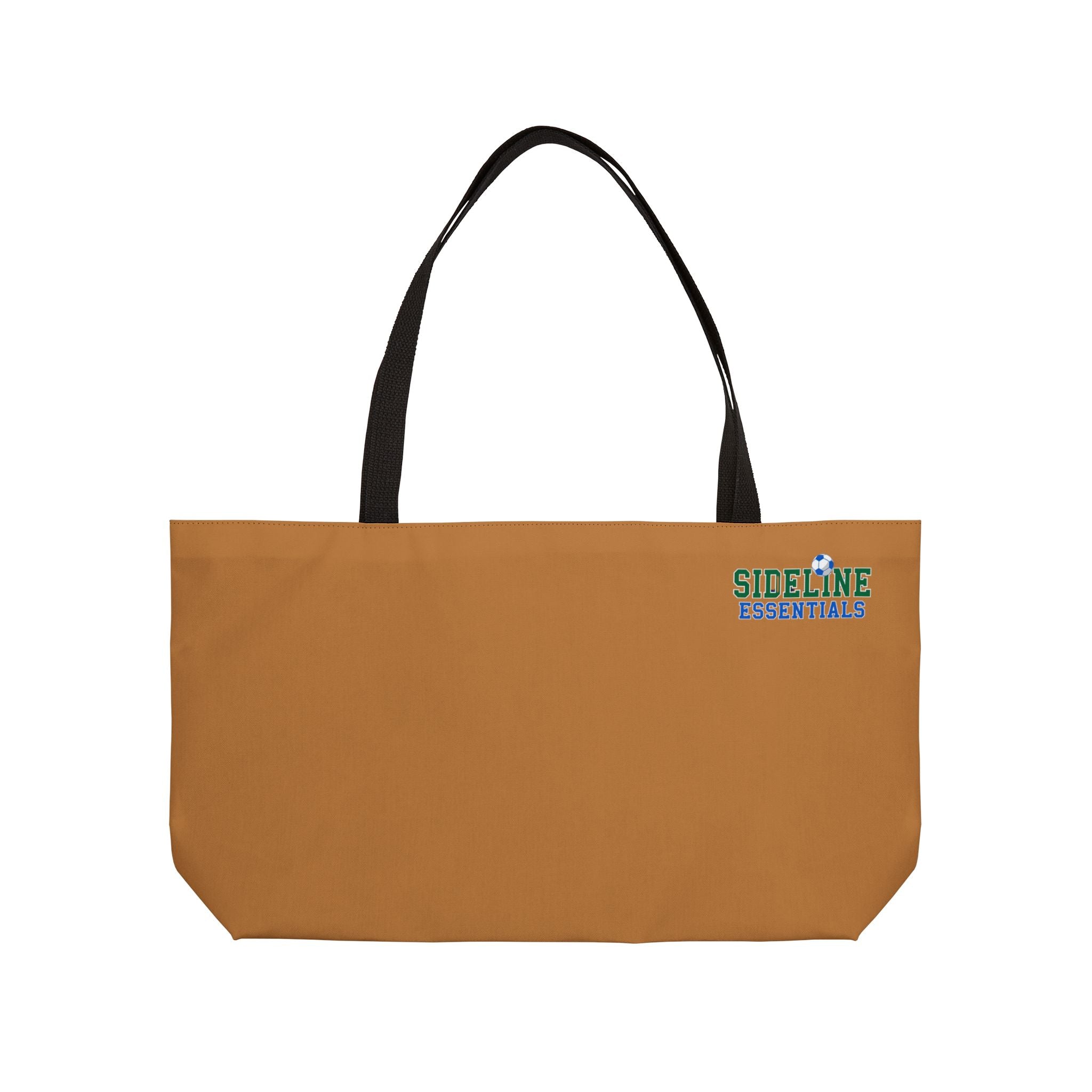 Sideline Essentials Weekender (Soccer) Tote Bag for Game Days, Sports Events, Beach Trips, Gym, Travel, Eco-Friendly Fashion
