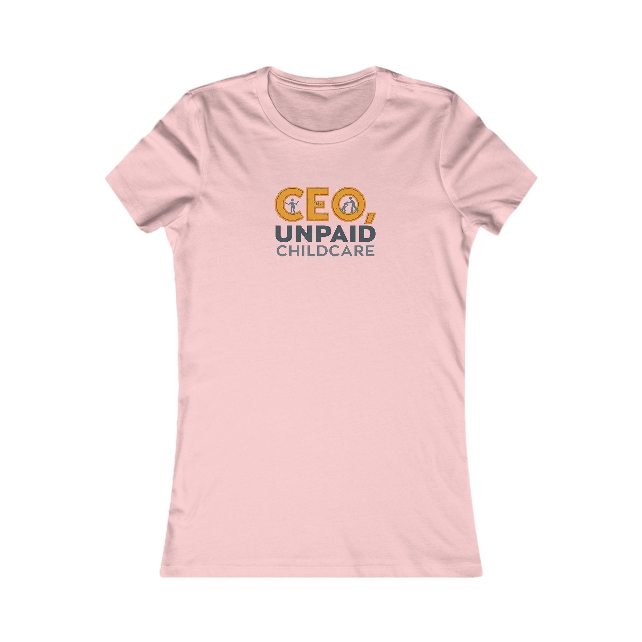 CEO Unpaid Childcare Women's Tee, Women’s Empowerment Shirt (Dark), Funny Mom Shirt, Gift for Moms, Parenting Humor Tee
