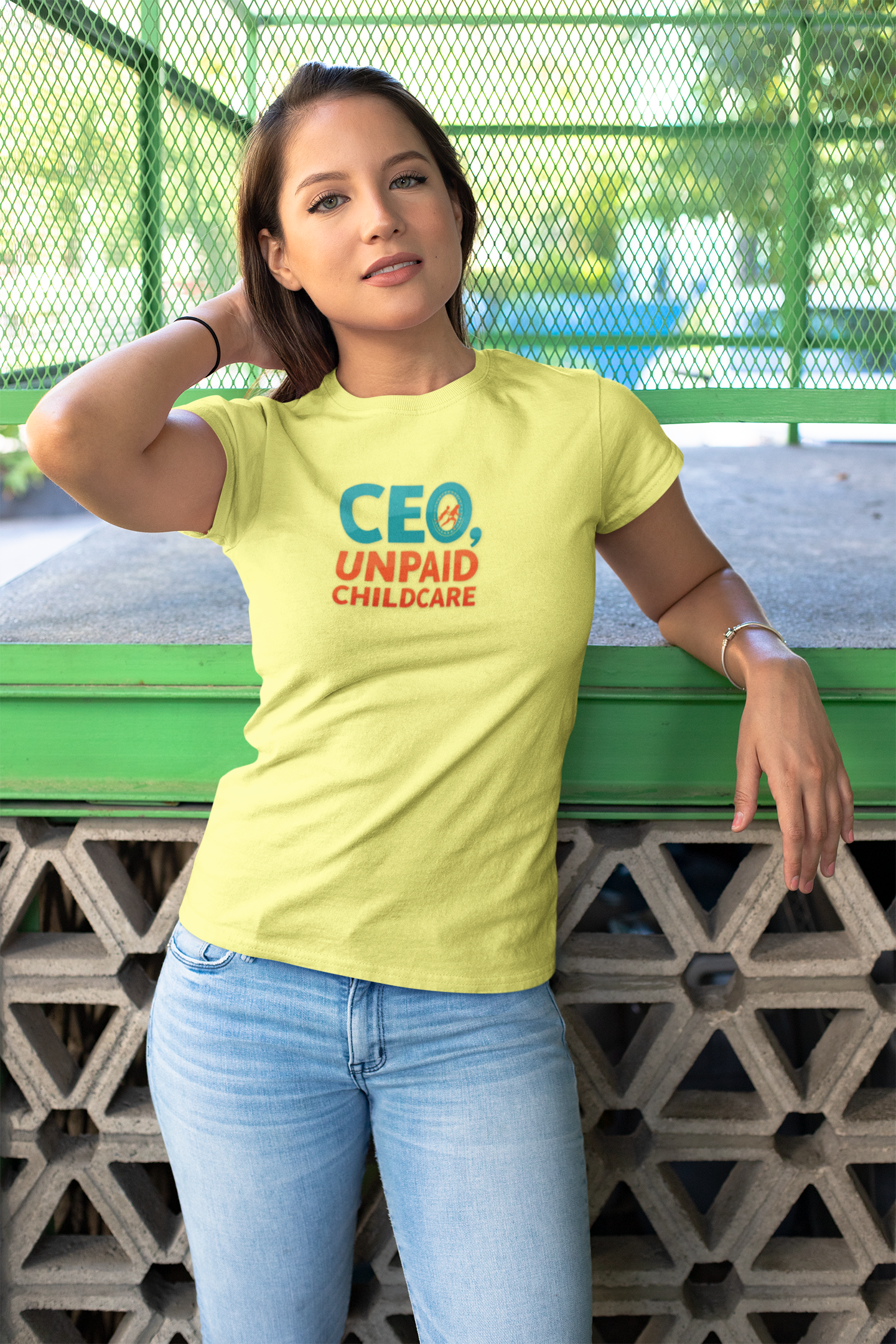 CEO Unpaid Childcare Women's Tee, Women’s Empowerment Shirt, Funny Mom Shirt, Gift for Moms, Parenting Humor Tee