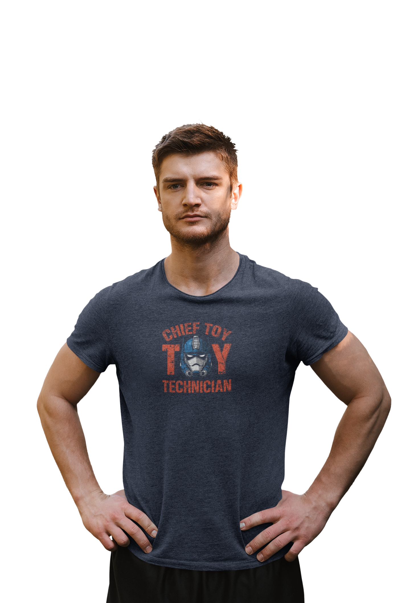 Chief Toy Technician T-Shirt (Robot), Gift for Dads, Fun Family Shirt, Unisex Tee, Playful Dad Shirt