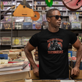 Action Figure Technician T-Shirt (Space), Gift for Dads, Fun Family Shirt, Unisex Tee, Playful Dad Shirt