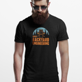 Backyard Engineering T-Shirt (Outdoors), Fun Gift for Dads, DIY Enthusiasts, Unisex Casual Top, Outdoor Adventure Shirt, Unique Father's Day Gift