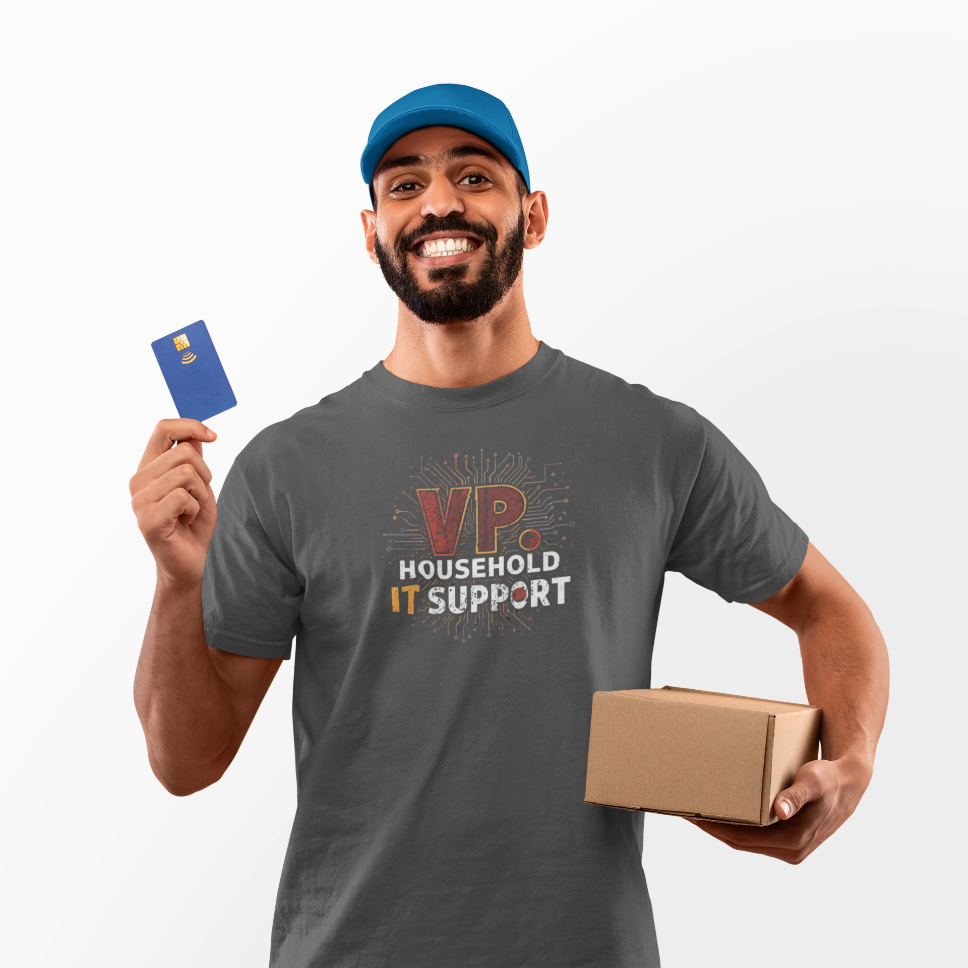 VP, Houshold IT (Network) Unisex Softstyle T-Shirt, Casual Tee, Gift for Friends, Everyday Wear, Funny Graphic Shirt, Summer Outing Apparel