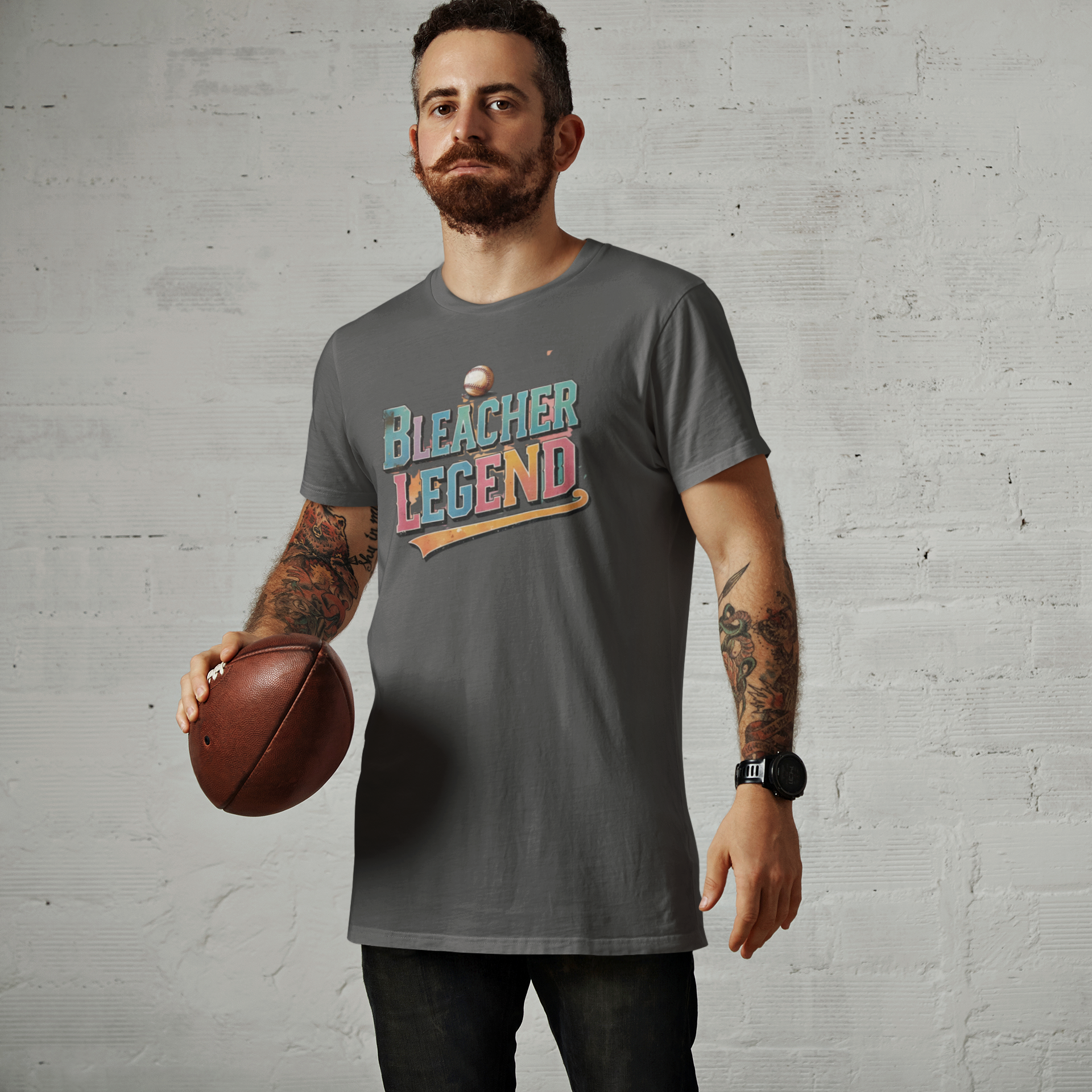 Bleacher Legend (Pastel) - Classic:  Unisex Softstyle T-Shirt