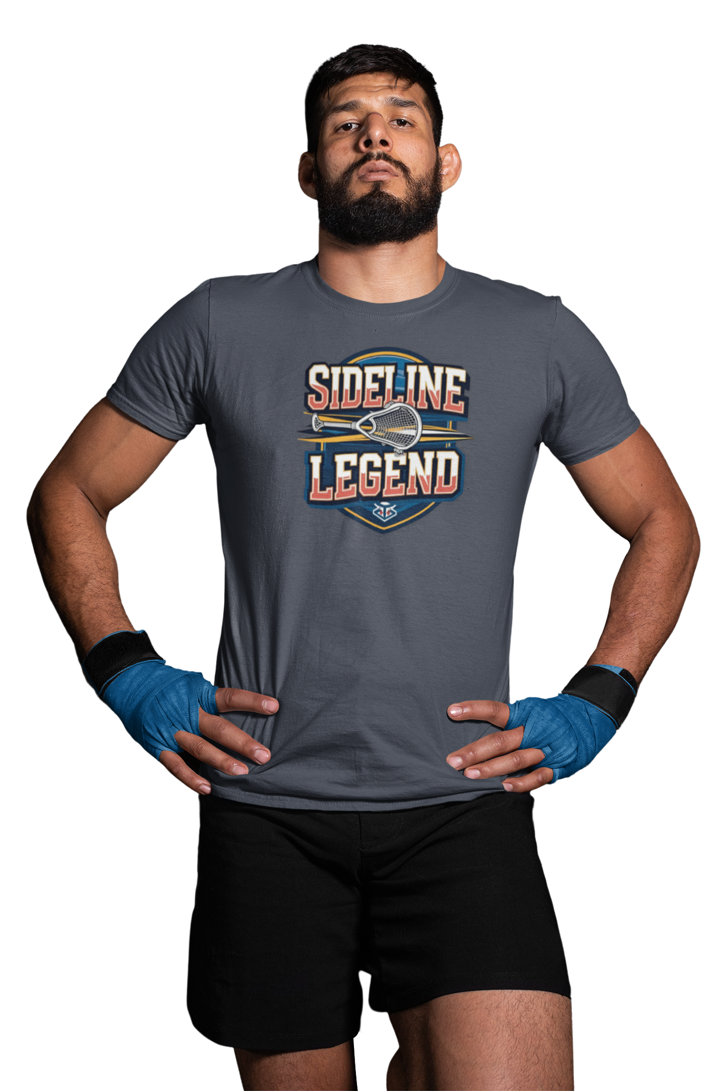 Sideline Legend - Lacrosse:  Unisex Softstyle T-Shirt