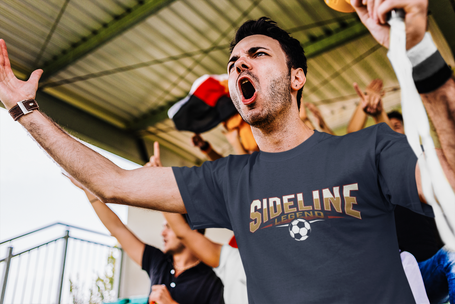 Sideline Legend - Soccer Classic:  Unisex Softstyle T-Shirt