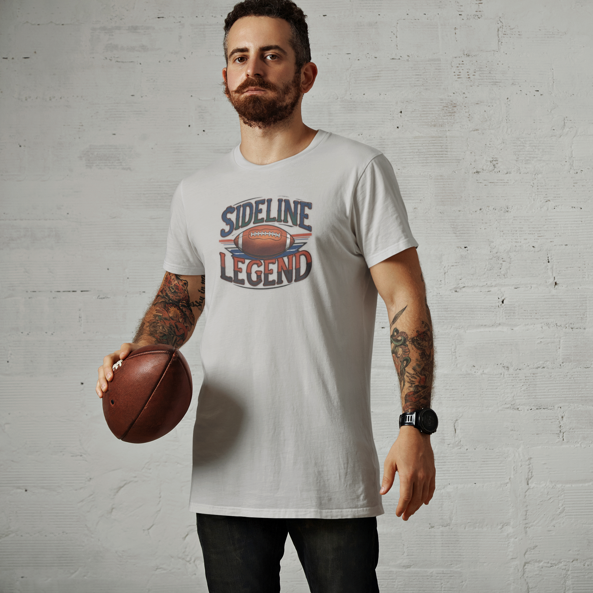 Sideline Legend Unisex Softstyle T-Shirt - Perfect for Football Fans, Game Day Apparel, Sporty Gift, Team Spirit, Casual Wear