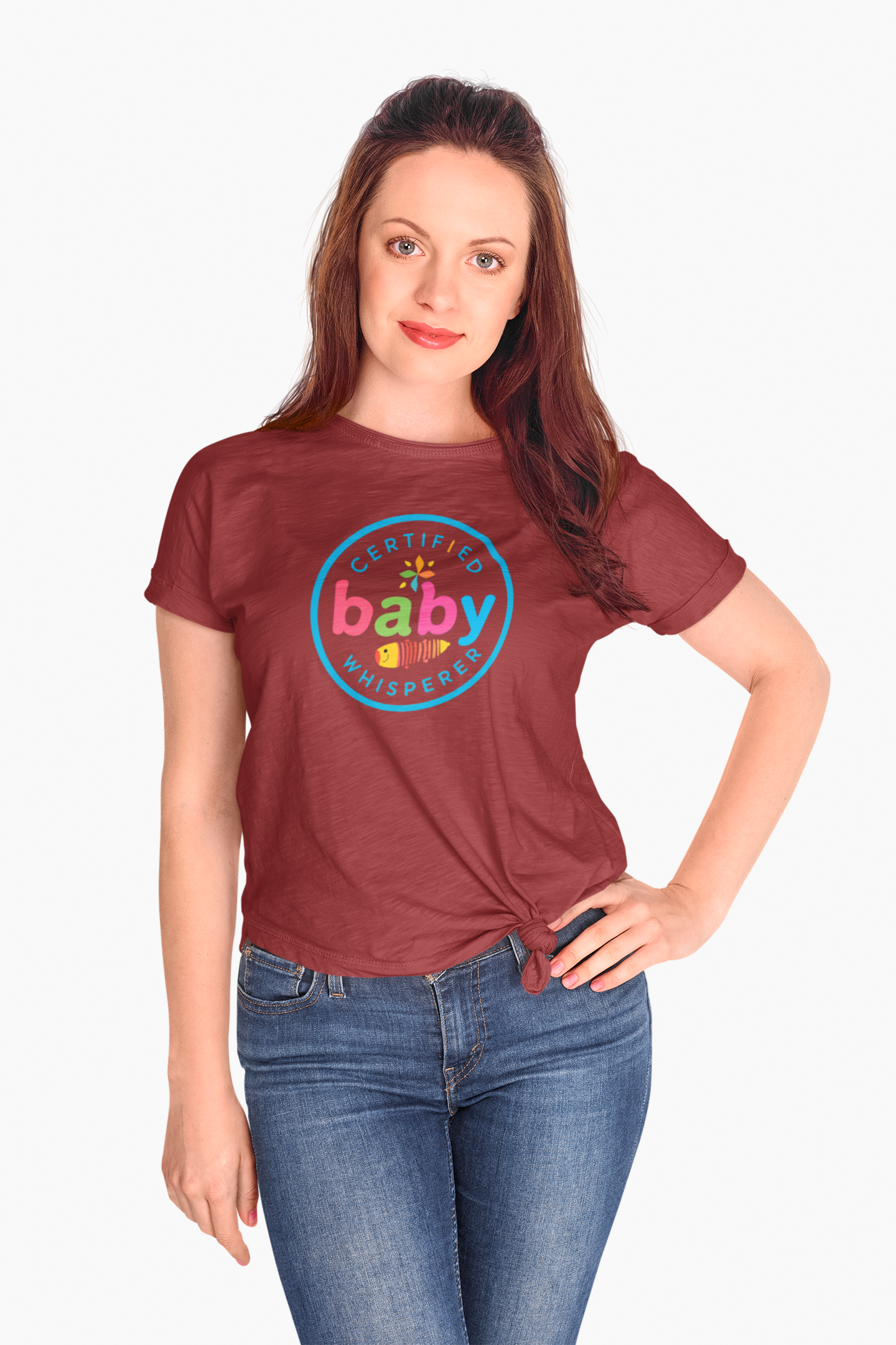 Certified Baby Whisperer Women's Tee - Blue Approved