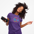 Certified Teen Whisperer Women's Tee (Multicolor) — Fun Birthday Tee for Moms & Coaches