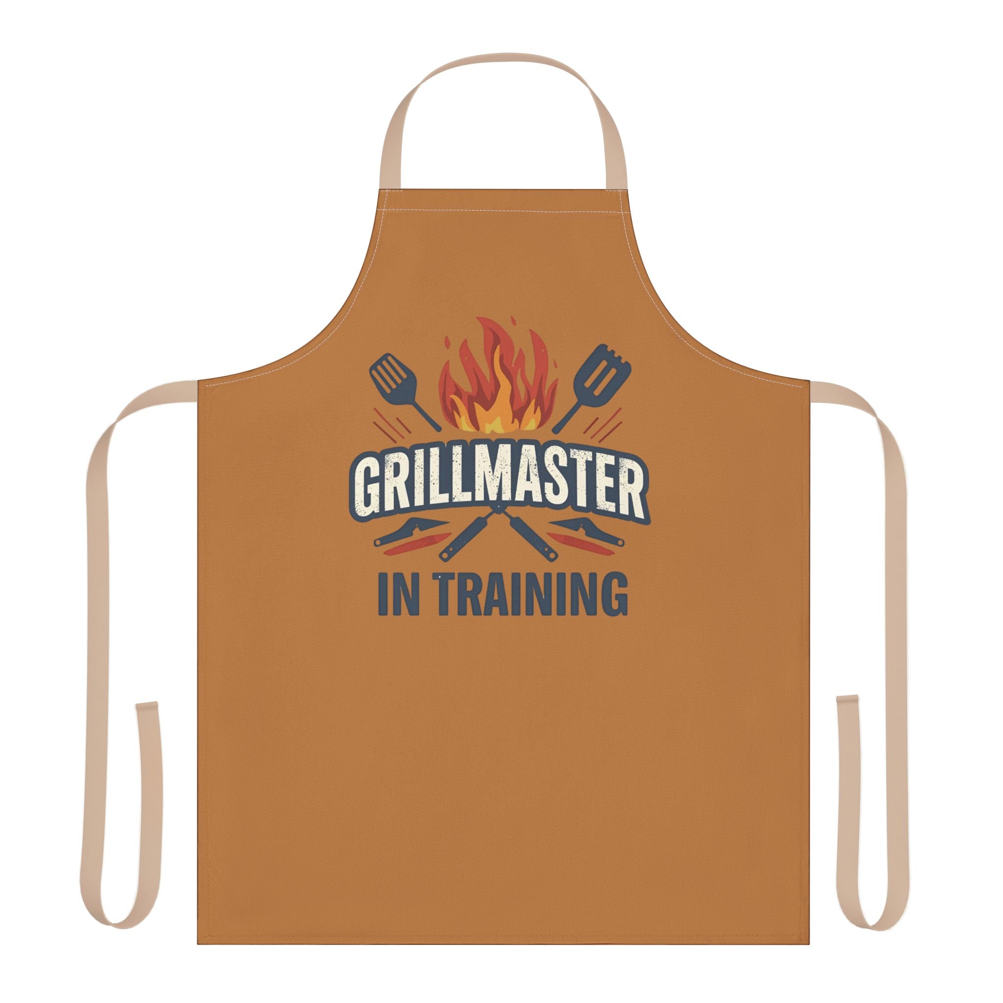 Grillmaster Apron - Fire, BBQ Gift, Chef Gear, Cooking Apron, Funny Cooking, Grill Gift, Kitchenwear for Him