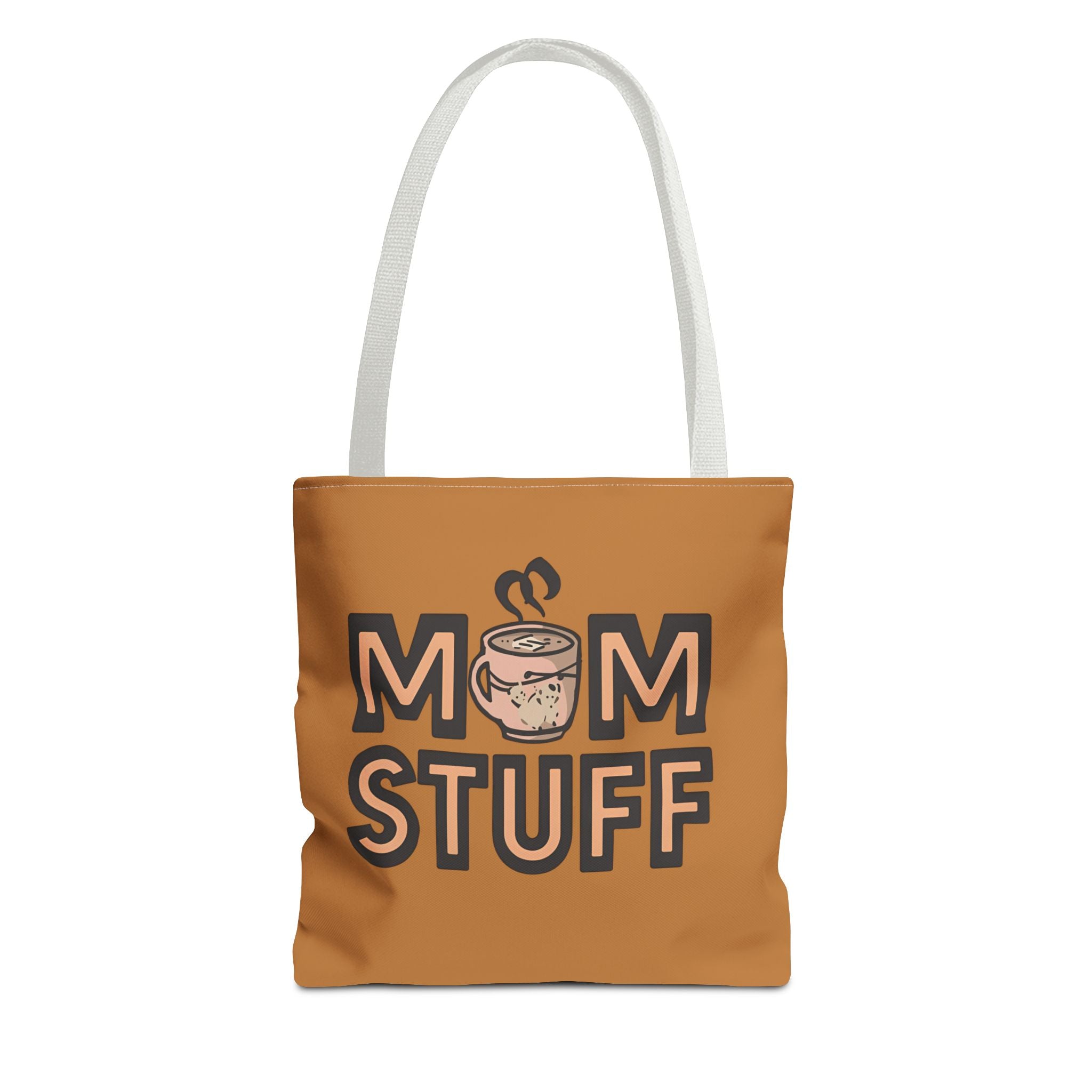 Mom Stuff Tote Bag - Reusable Shopping Bag, Gift for Moms, Mother's Day Bag, Trendy Tote, Eco-Friendly Tote
