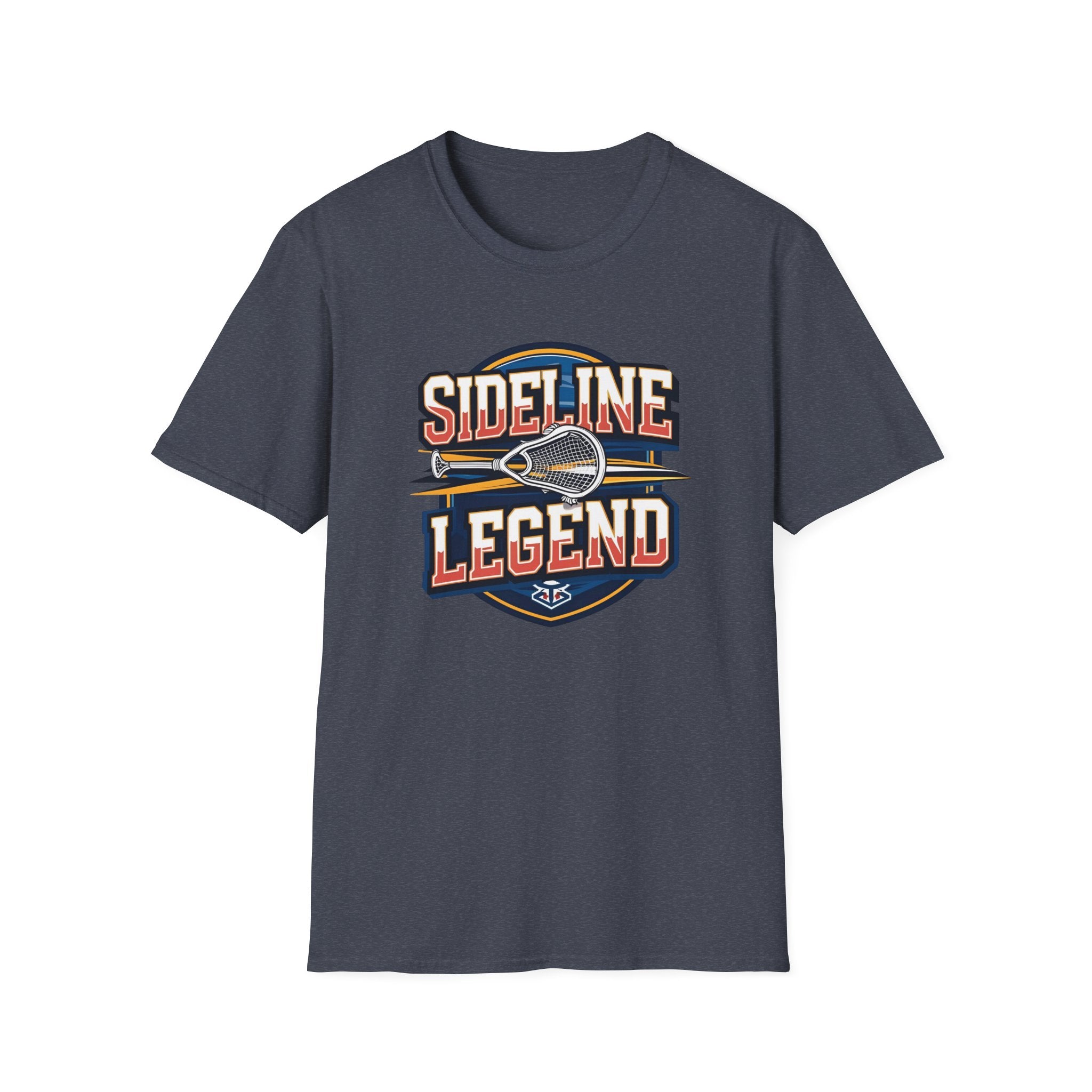 Sideline Legend - Lacrosse:  Unisex Softstyle T-Shirt