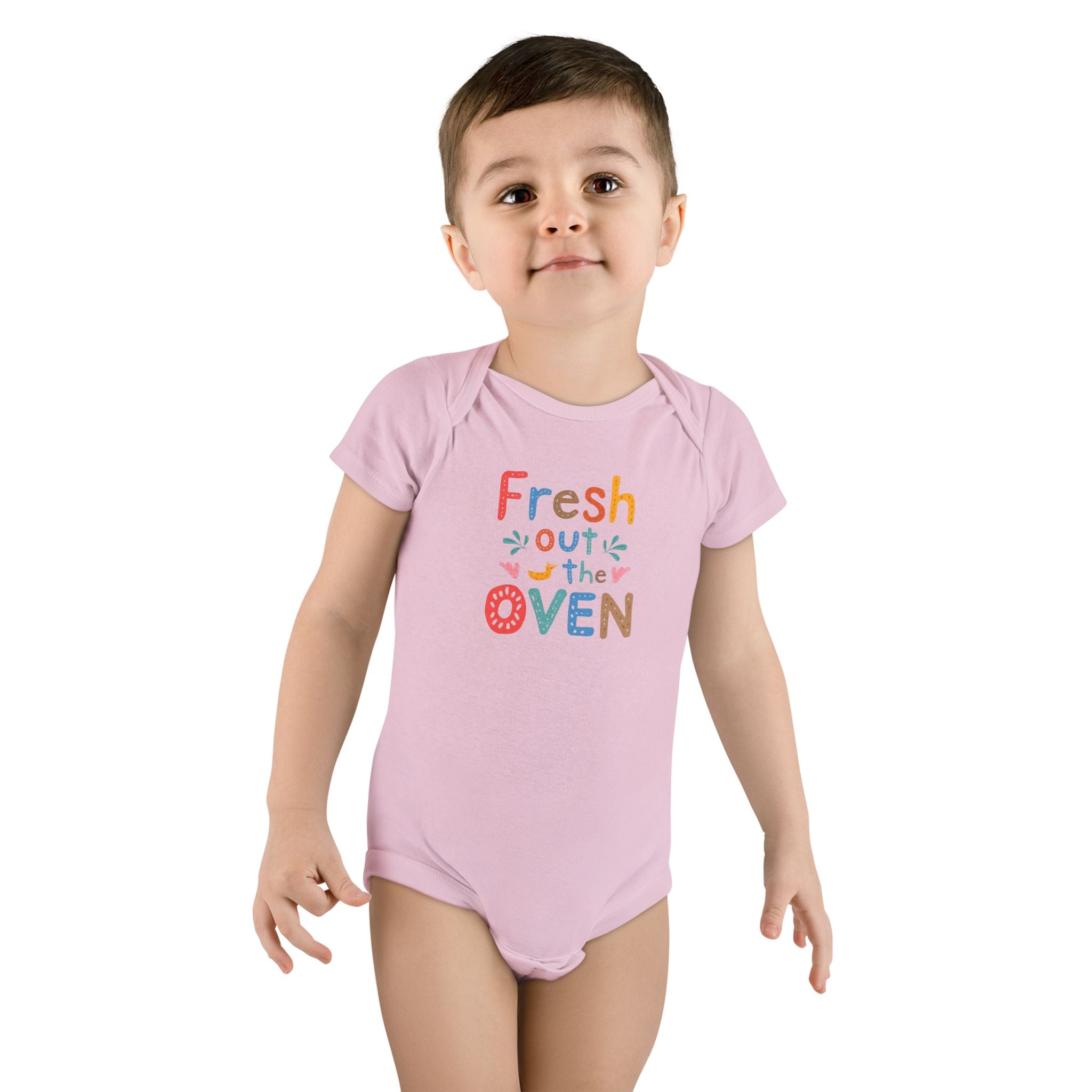 Cute Baby Onesie - Fresh Out the Oven, Newborn Gift, Baby Shower, Infant Clothes, Funny Baby Outfit