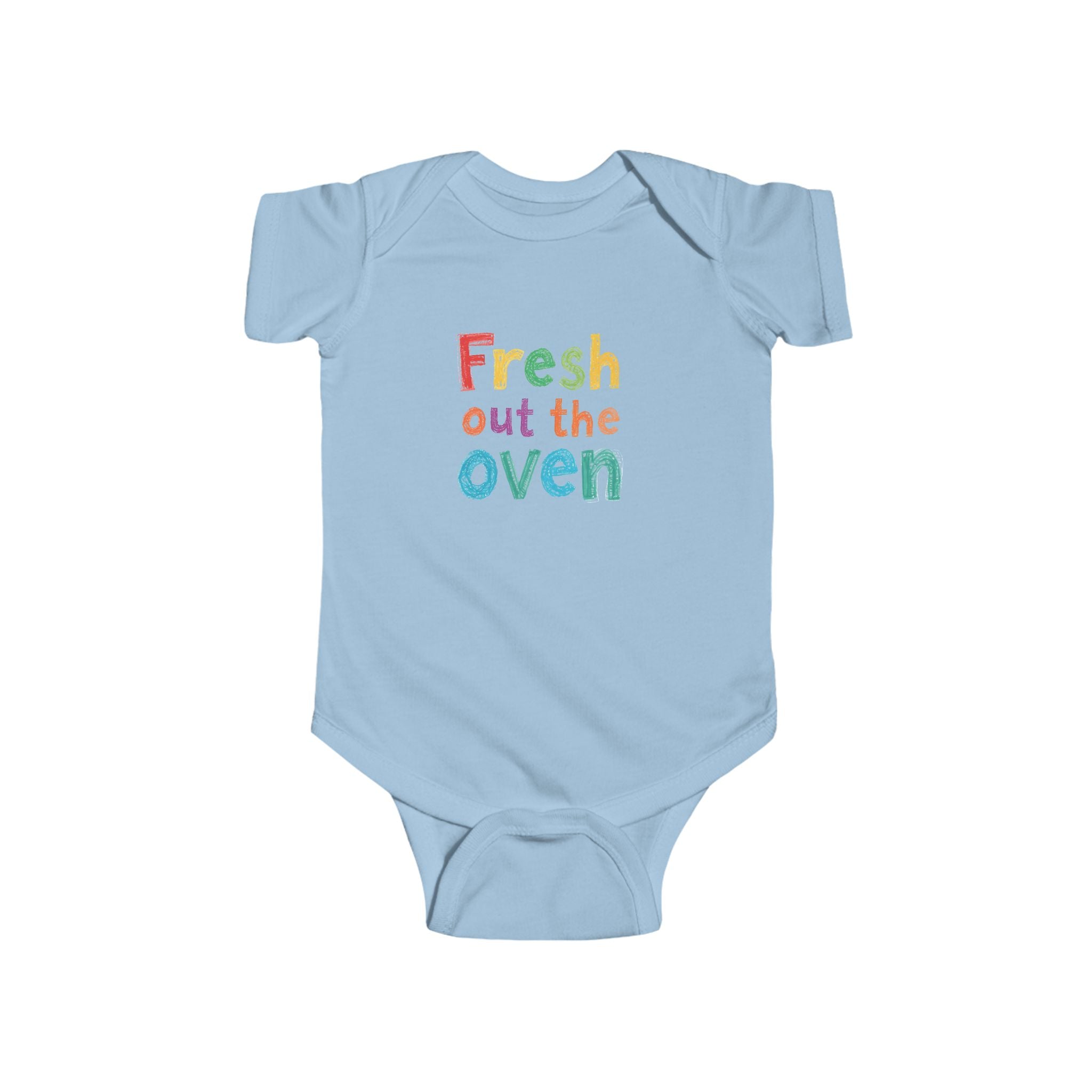 Adorable Infant Bodysuit - "Fresh Out the Oven" - Perfect Baby Shower Gift, Newborn Outfit, Cute Infant Apparel, Holiday Celebrations, [...]