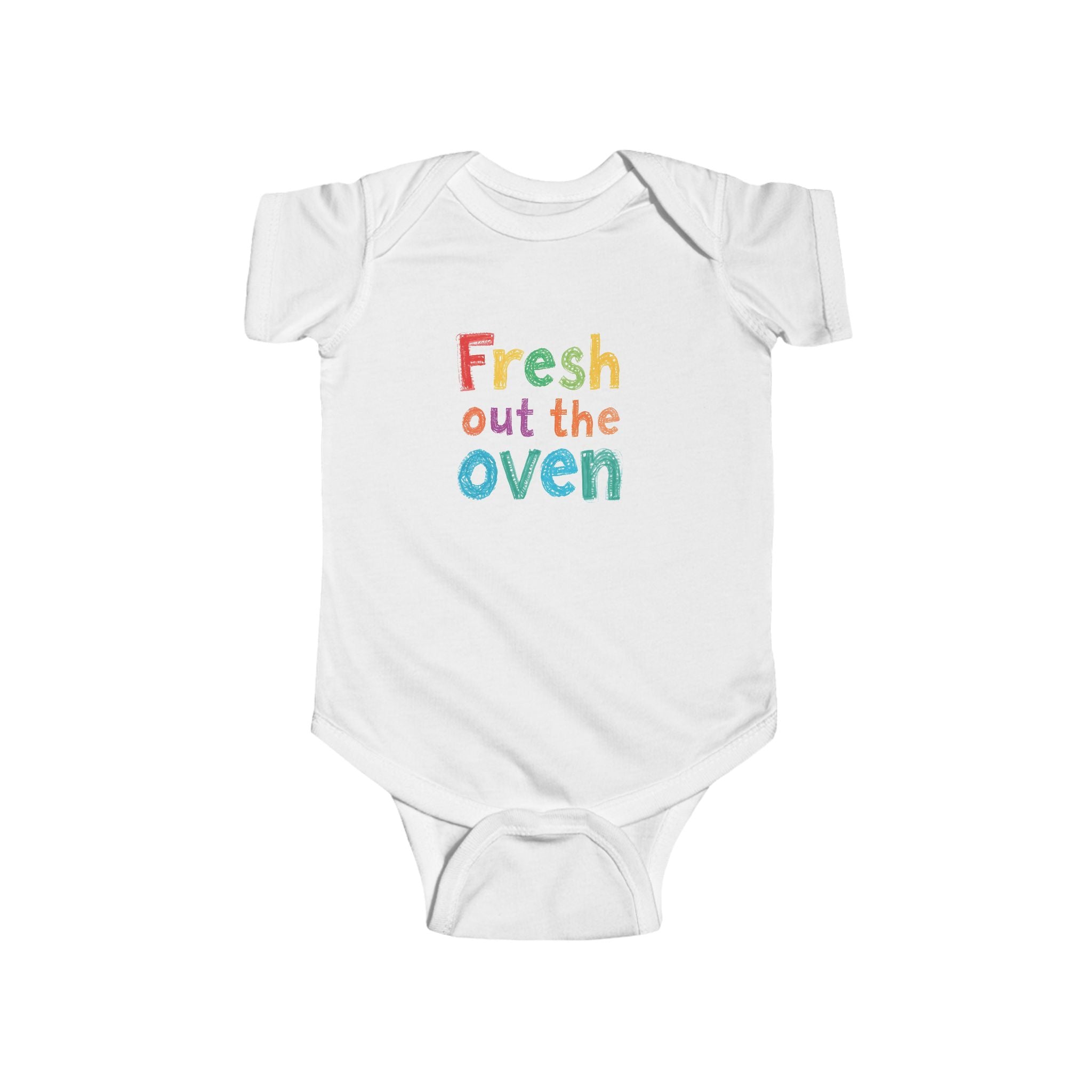 Adorable Infant Bodysuit - "Fresh Out the Oven" - Perfect Baby Shower Gift, Newborn Outfit, Cute Infant Apparel, Holiday Celebrations, [...]